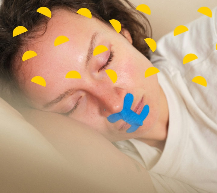 *mouth taping* for sleep: stick to your face? or stick to your guns?