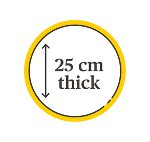 Product attribute icon 25cm thick