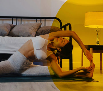 5 *yoga poses* to do before bed