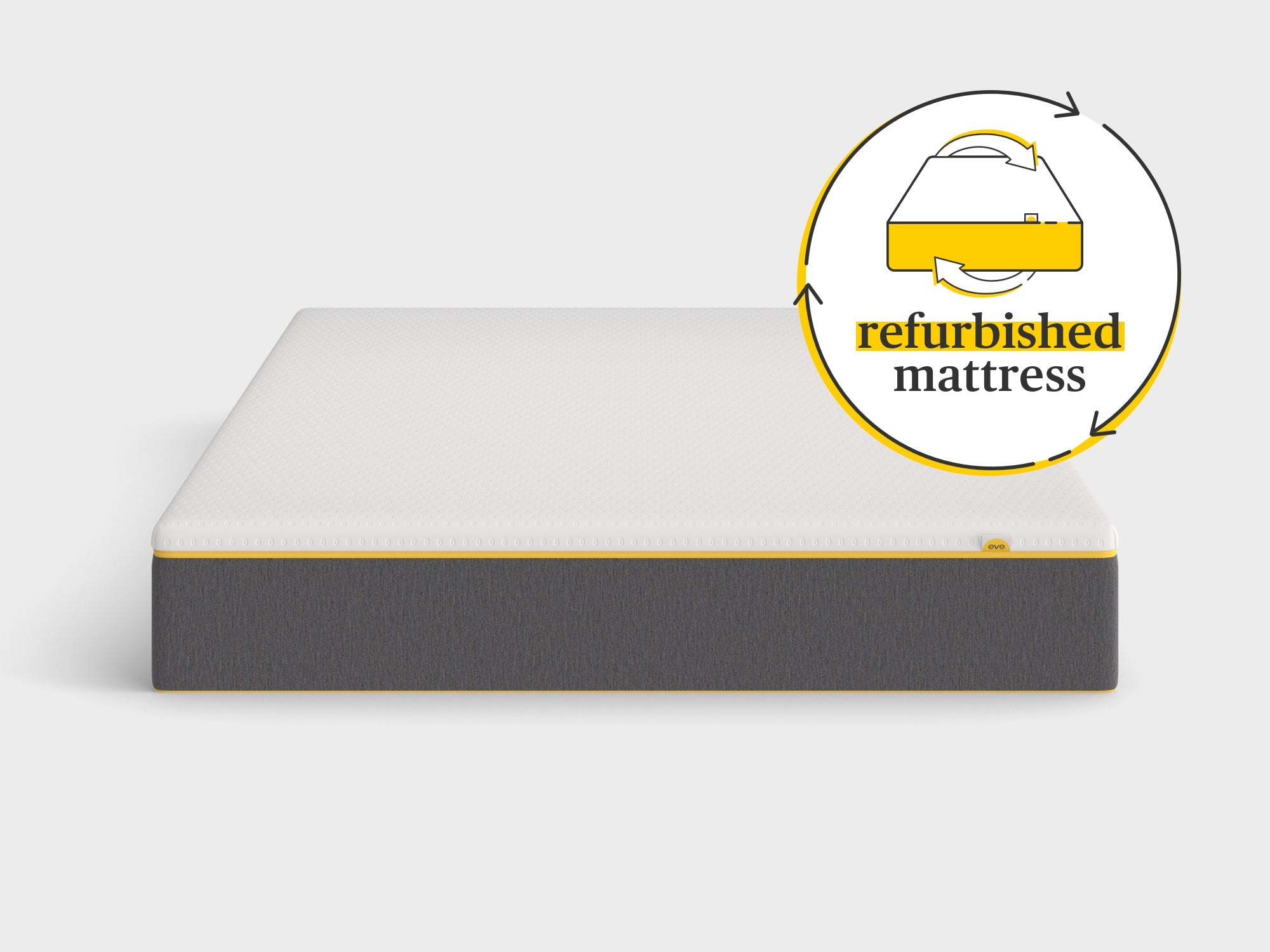 Refurbished Mattress | Wunderflip Lighter Hybrid Mattress Refurbed | eve